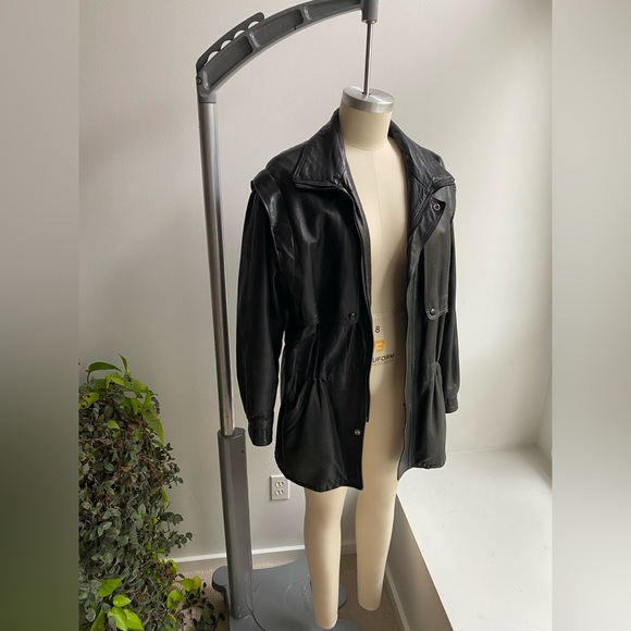 80’s distressed leather jacket - Picture 2 of 10